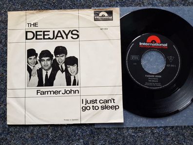 The Deejays - Farmer John/ I just can't go to sleep 7'' Single Germany