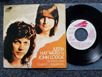 Justin Hayward & John Lodge - Blue guitar 7'' Single SPAIN