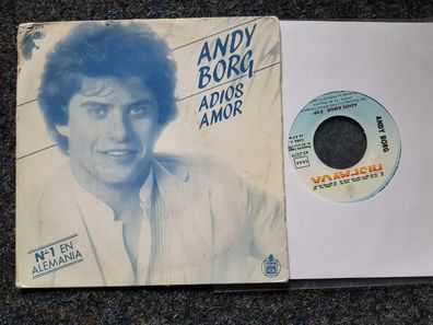 Andy Borg - Adios amor 7'' Single SUNG IN English