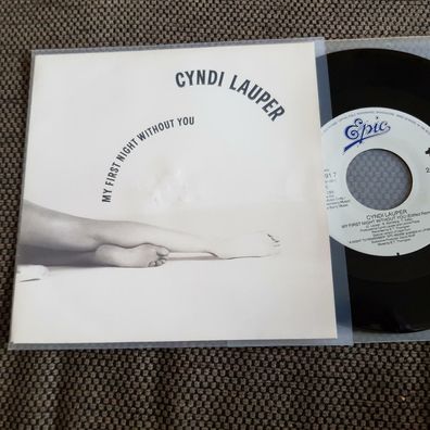 Cyndi Lauper - My first night without you 7'' Single