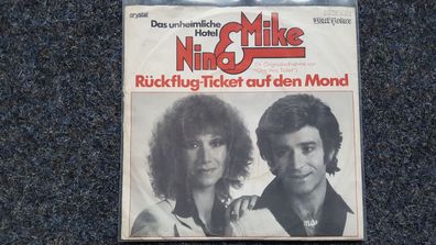 Nina & Mike - Rückflug-Ticket auf den Mond 7'' Single/ Eruption - One way ticket