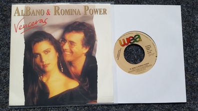 Al Bano & Romina Power - Venceras 7'' Single PROMO SUNG IN Spanish