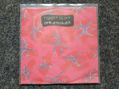Robert Plant/ Led Zeppelin - Pink and black 7'' Single Germany