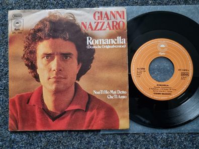 Gianni Nazzaro - Romanella 7'' Single SUNG IN GERMAN