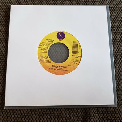 Depeche Mode - A question of lust US 7'' REMIX Single/ People are people