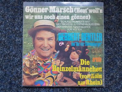 Herbert Dentler - Gönner-Marsch 7'' Single