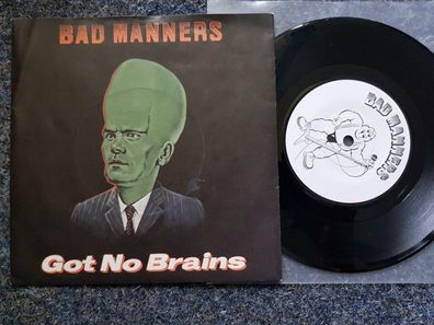 Bad Manners - Got no brains 7'' Single Germany