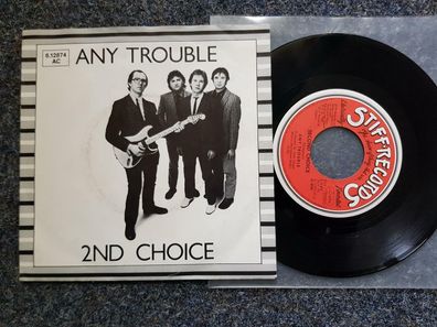 Any Trouble - Second choice 7'' Single/ CV Abba - The name of the game PROMO