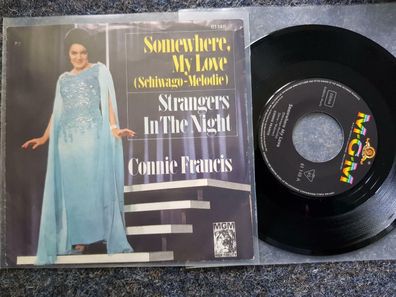 Connie Francis - Somewhere, my love/ Strangers in the night 7'' Single