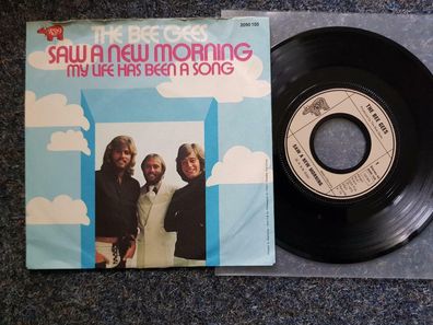 Bee Gees - Saw a new morning 7'' Single Germany