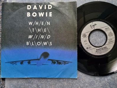 David Bowie - When the wind blows 7'' Single Germany