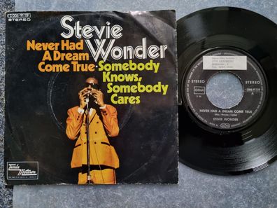 Stevie Wonder - Never had a dream come true 7'' Single Germany
