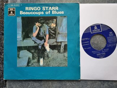 Ringo Starr - Beaucoup of blues 7'' Single SPAIN Different COVER/ The Beatles