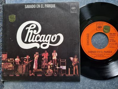 Chicago - Saturday in the park 7'' Single SPAIN