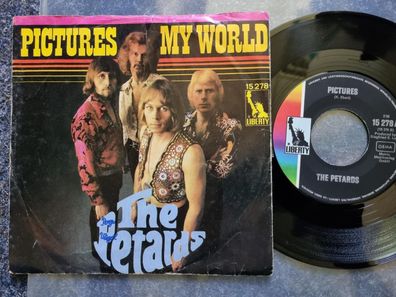 The Petards - Pictures/ My world 7'' Single Germany