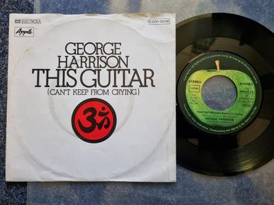 George Harrison/ Beatles - This guitar 7'' Single Germany