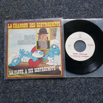 Vader Abraham - La chanson des Schtroumpfs 7'' Single SUNG IN FRENCH
