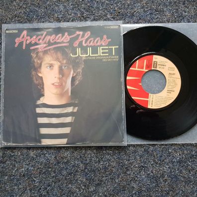 Andreas Haas - Juliet 7'' Single/ Coverversion Robin Gibb/ Bee Gees