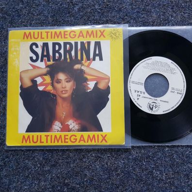 Sabrina Salerno - Multimegamix 7'' Single SPAIN PROMO