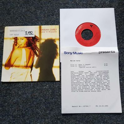 Mariah Carey - Make it happen/ Emotions 7'' Single WITH PROMO FACTS