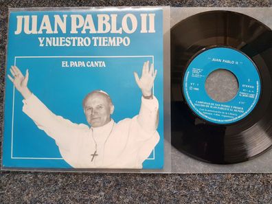 Papst Johannes Paul II/ Juan Pablo II - El Papa canta 7'' Single SPAIN
