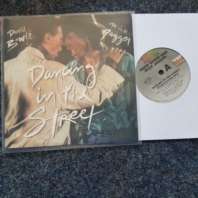 David Bowie/ Mick Jagger - Dancing in the street 7'' Single Australia