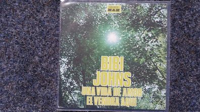 Bibi Johns - A lifetime of love 7'' Single SPAIN SUNG IN English