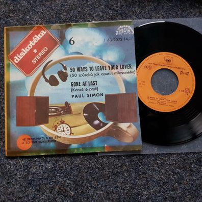 Paul Simon - 50 ways to leave your lover 7'' Single