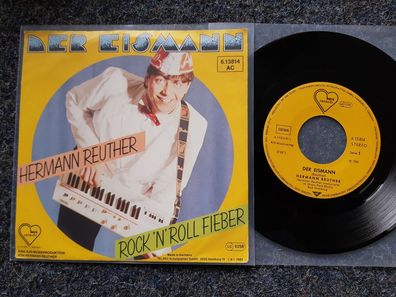 Hermann Reuther - Der Eismann/ Rock 'n' Roll Fieber NDW 7'' Single