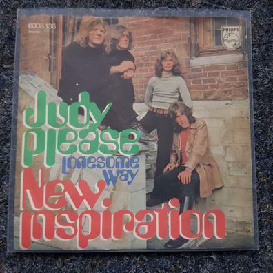 New Inspiration - Judy please 7'' Single Germany