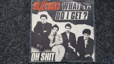 Buzzcocks - What do I get?/ Oh shit 7'' Punk Single Germany