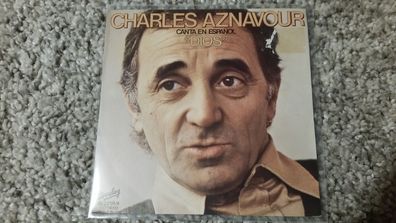 Charles Aznavour - Dios 7'' Single SUNG IN Spanish PROMO