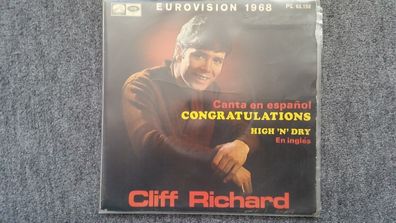 Cliff Richard - Que buena suerte 7'' Eurovision Spanish