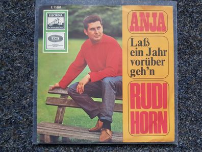 Rudi Horn - Anja/ Lass ein Jahr vorüber geh'n 7'' Single