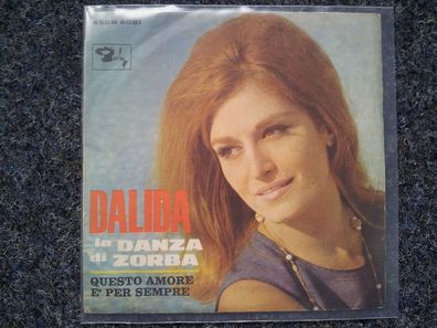 Dalida - La danza di Zorba 7'' Single SUNG IN Italian