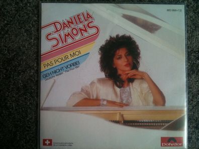Daniela Simons - Geh nicht vorbei 7'' Single Eurovision