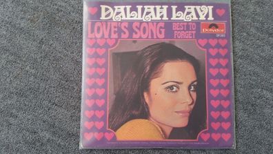 Daliah Lavi - Love's song 7'' Single SUNG IN English
