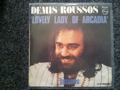 Demis Roussos - Lovely lady of Arcadia 7'' Single SUNG IN English
