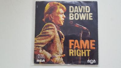 David Bowie - Fame 7'' Single Germany