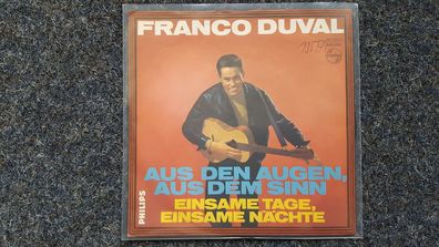 Frank/ Franco Duval - Aus den Augen, aus dem Sinn 7'' Single