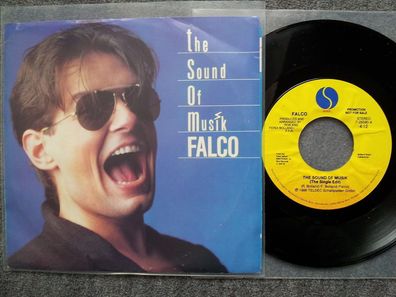 Falco - The sound of Musik 7'' Single US PROMO 2 verschiedene Single-Edits