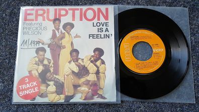 Eruption featuring Precious Wilson - Love is a feelin' 7'' Single