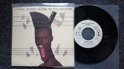 Grace Jones - Slave to the rhythm/ G.I. Blues US 7'' Single WITH COVER
