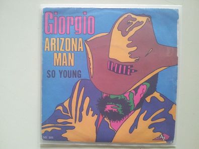 Giorgio Moroder - Arizona man/ So young 7'' Single FRANCE SUNG IN English