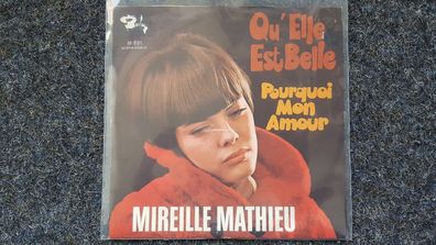 Mireille Mathieu - Qu'elle est belle 7'' Single Germany