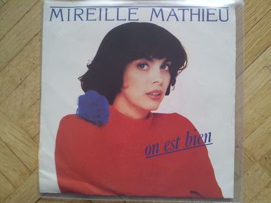 Mireille Mathieu - On est bien 7'' Single Portugal