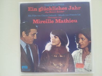 Mireille Mathieu - La bonne annee/ Ein glückliches Jahr 7'' Single