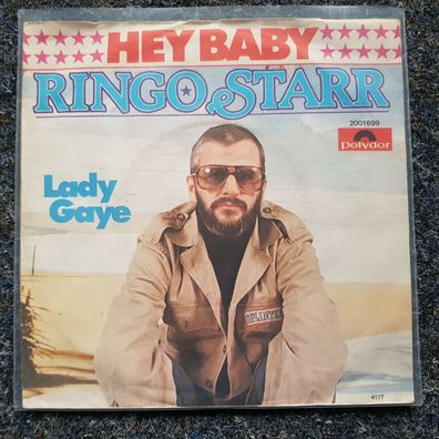 Ringo Starr/ Beatles - Hey baby 7'' Single [DJ Ötzi]