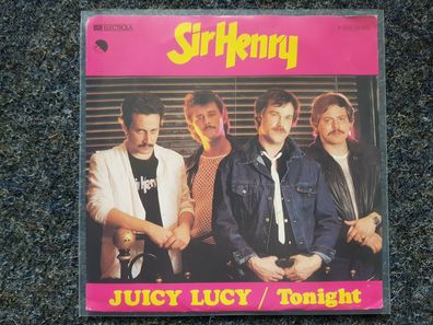 Sir Henry - Juicy Lucy/ Tonight 7'' Single
