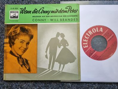 Conny Froboess - Wenn die Conny mit dem Peter 7'' EP Version 2